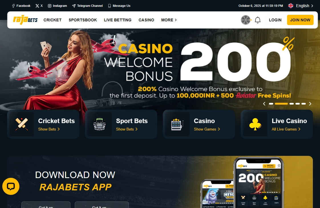Rajabets Casino